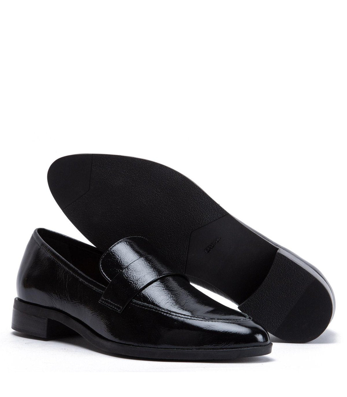 Mocasin MujerCruz Negro