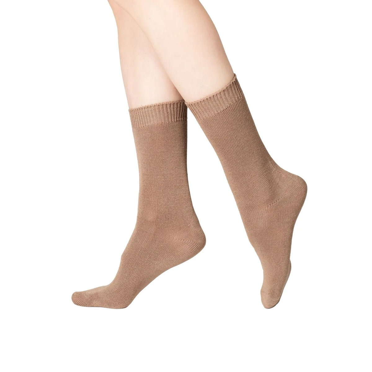 Tripack Calcetín Mujer Corto Bambú Café, Caramelo & Beige