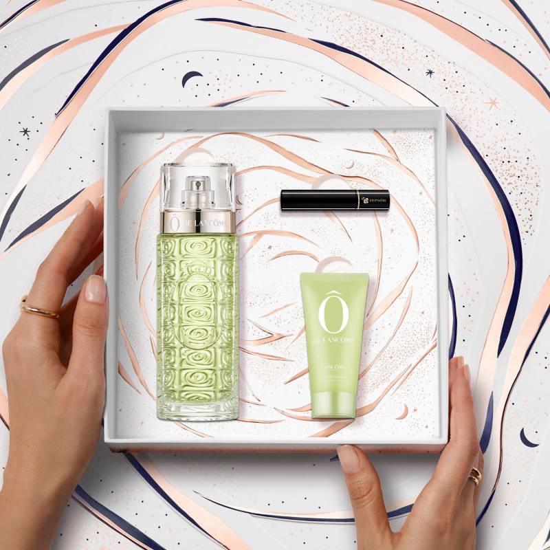 Set Perfume Mujer Idole Ô EDT 125 ml + gel de ducha 50 ml + mascara Hypnose 2 ml