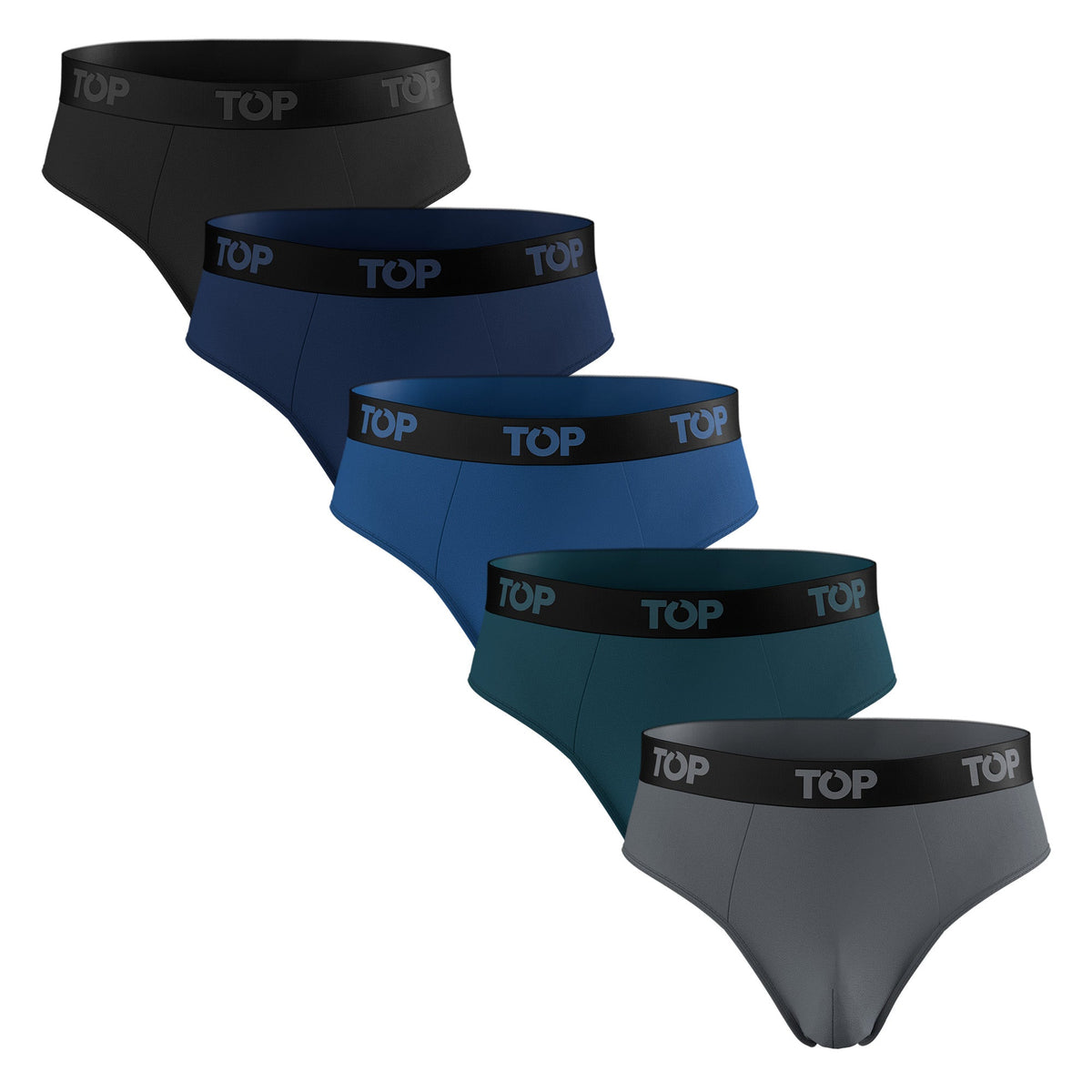 Pack 5 Slip Algodón Hombre C10