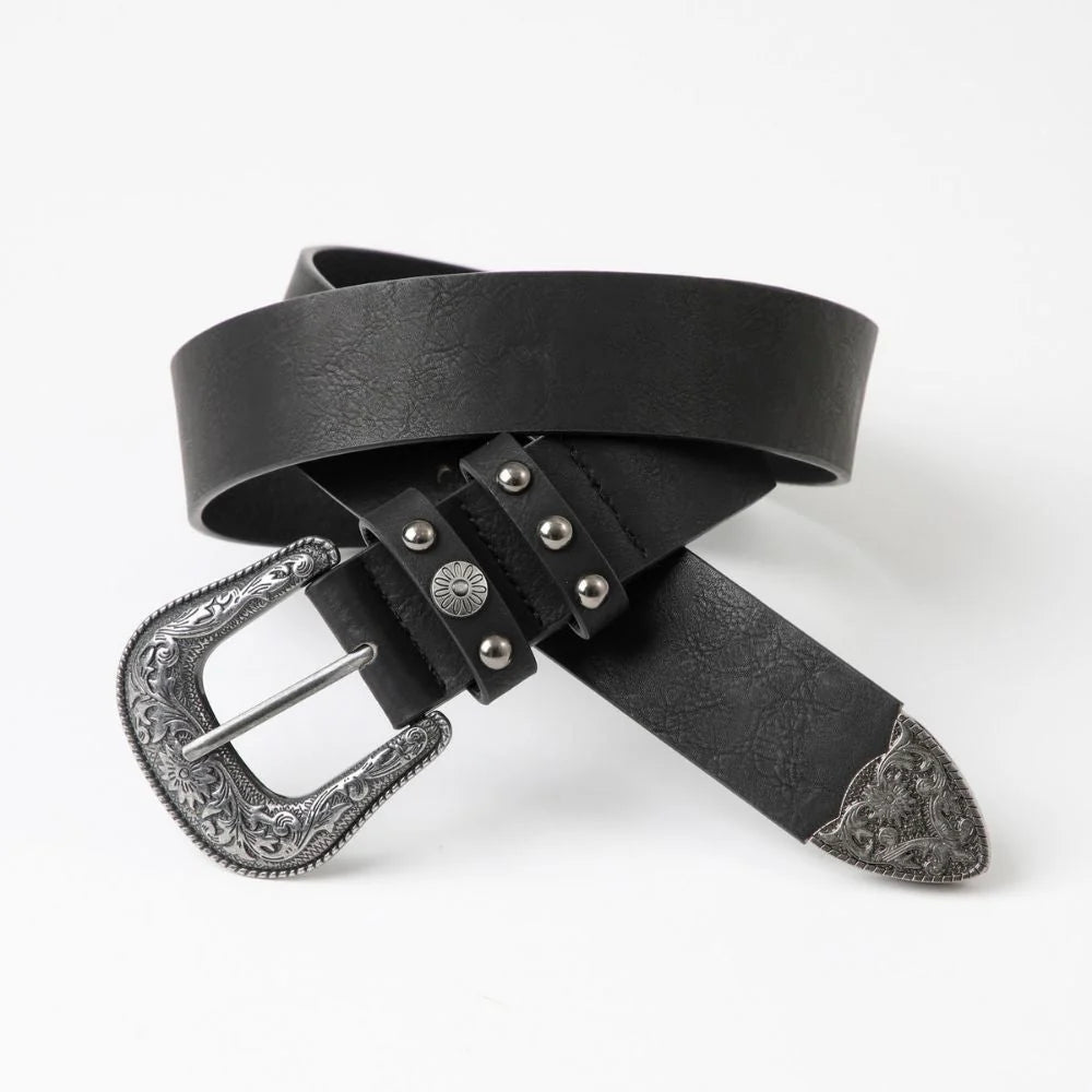 Cinturón Mujer Basic Black