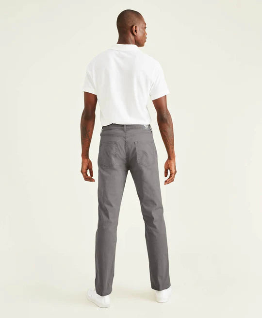 Pantalón Hombre Casual Jean Cut Straight Fit Gris