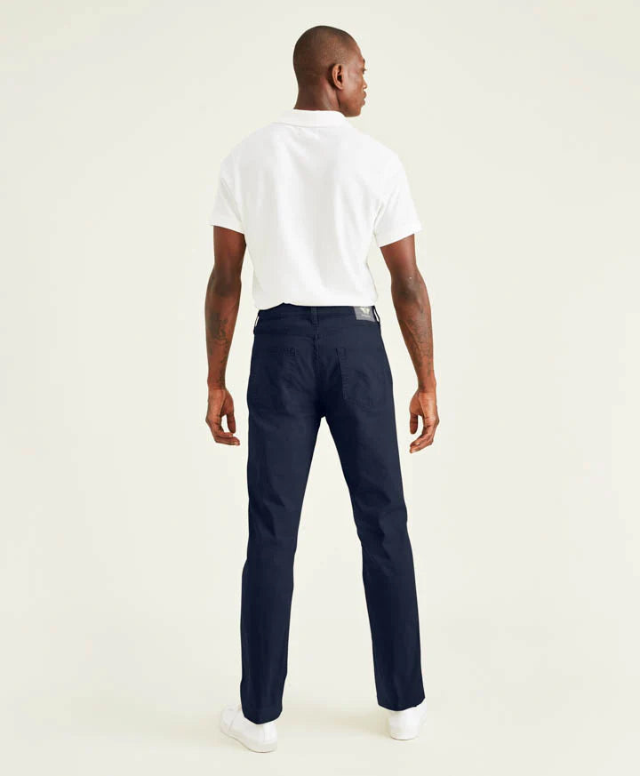 Pantalón Hombre Casual Jean Cut Straight Fit Navy