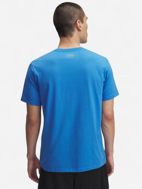 Polera Hombre Manga Corta Azul