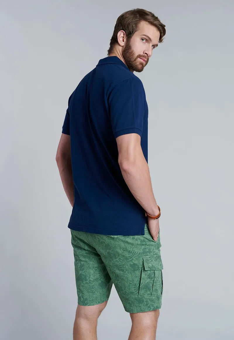 Polera Hombre Polo Santa Monica Navy