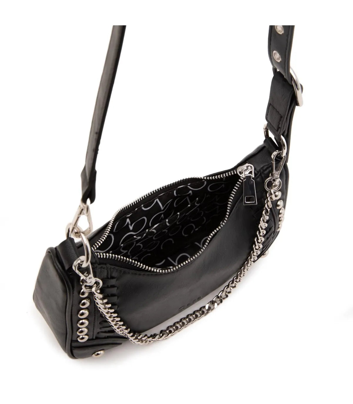 Cartera Mujer Bandolera CAR3476 Pequeña Negro