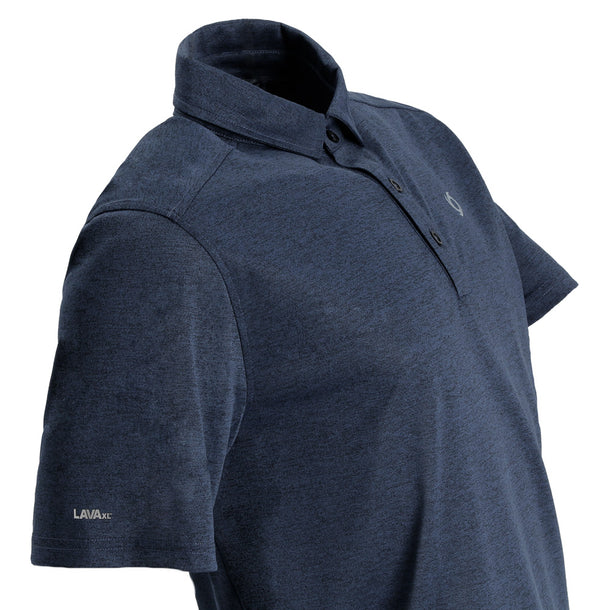 Polera Hombre Polo Deportiva Manga Corta Lava Navy