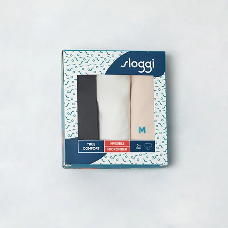 Pack 3 Calzón Maxi Microfibra True Comfort