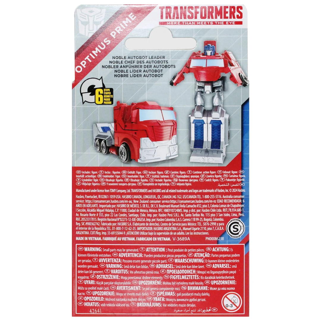 Figura de acción Transformers Authentics Optimus Prime
