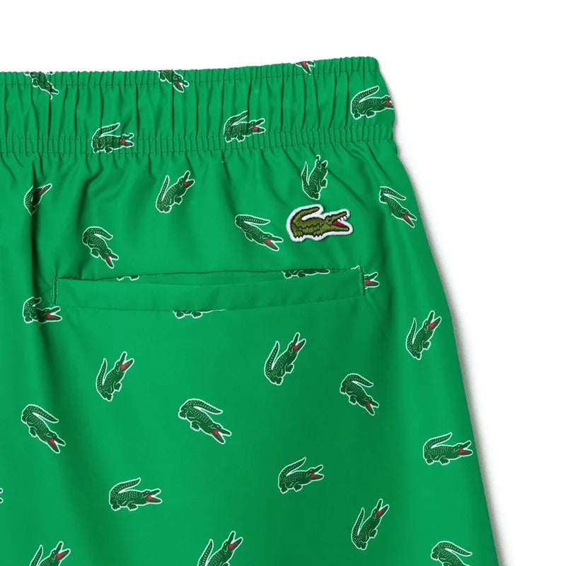 Traje de baño Hombre Secado Rapido Verde Caimanes