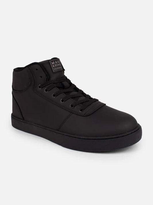 Zapatilla Escolar Niño Pele Hi Negro