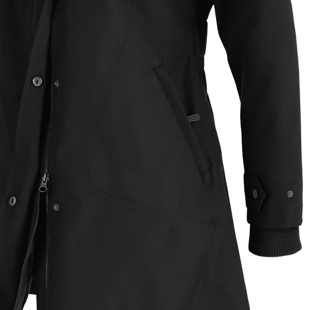 Parka Mujer Abrigo Aranova Negro