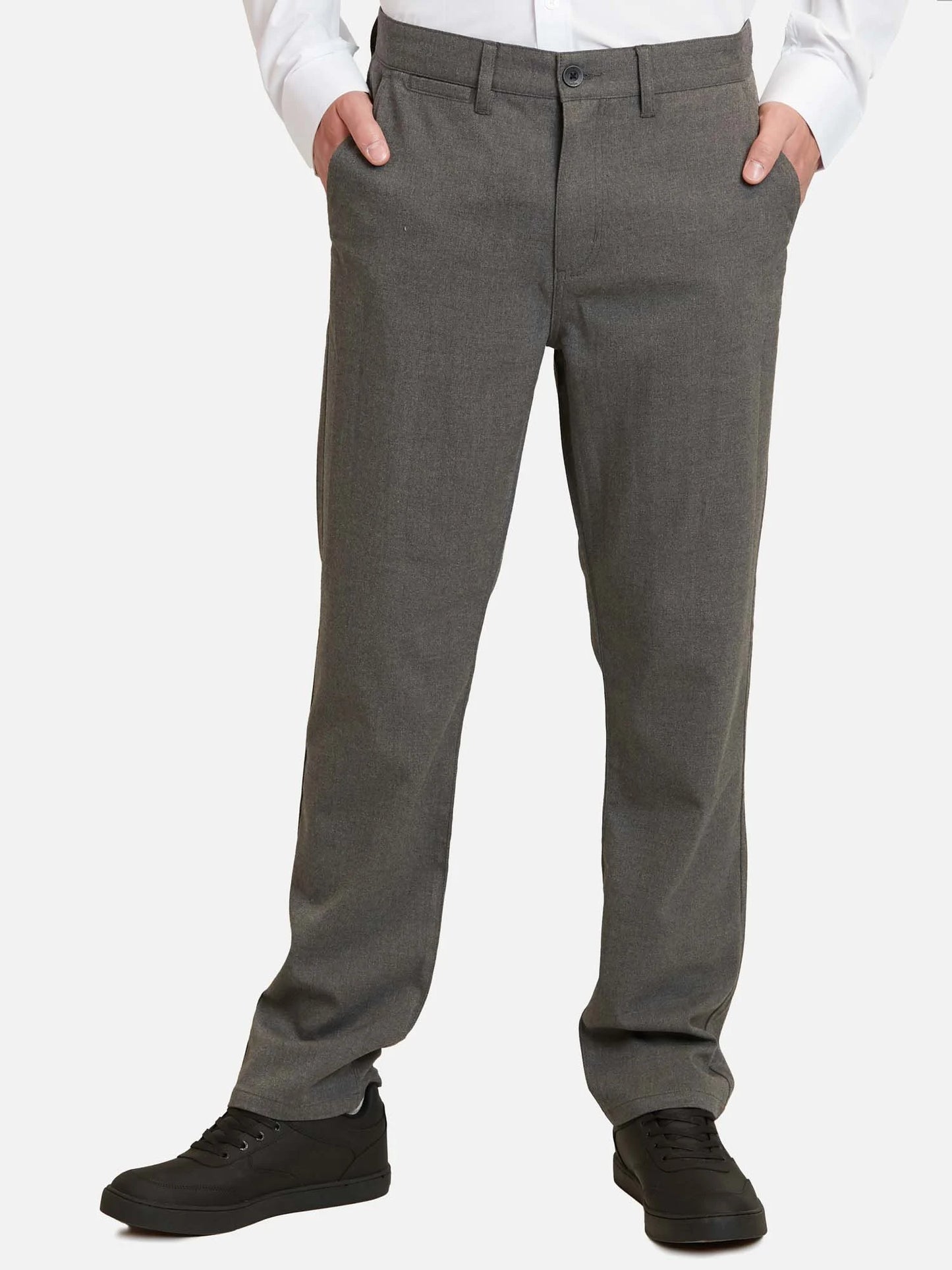 Pantalon Escolar Niño Contemporáneo Gris