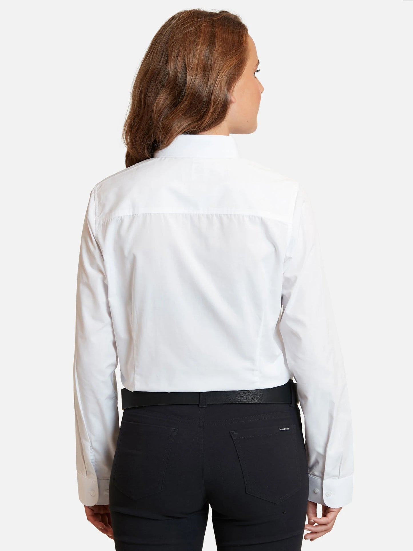 Blusa Mujer Escolar Blanca