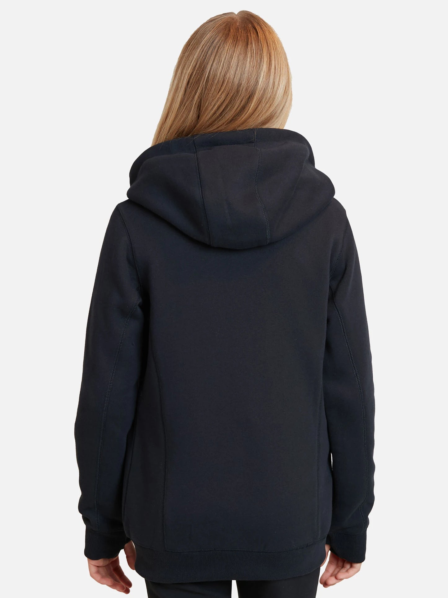 Polerón Escolar Niña Full Zipper Juvenil Azul