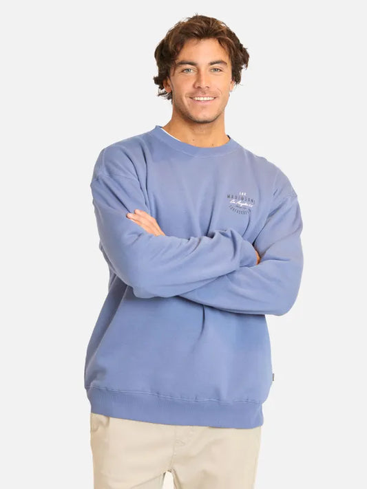 Poleron Hombre Palm Radiance Crew Purple