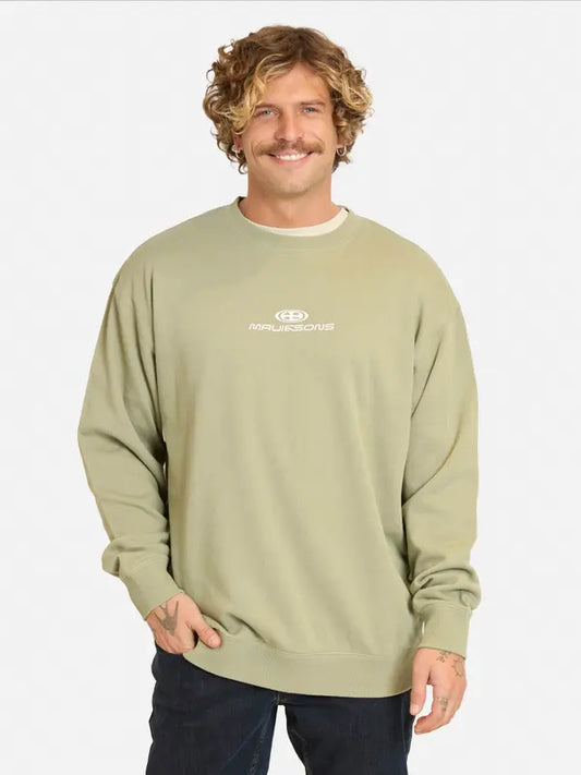 Poleron Hombre Oval Txt Green