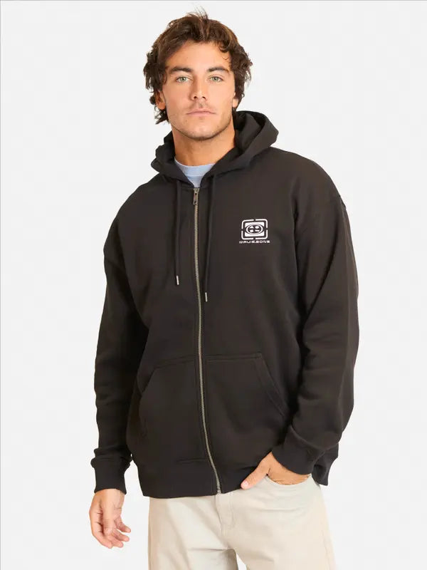 Poleron Hombre Square Cookie Black
