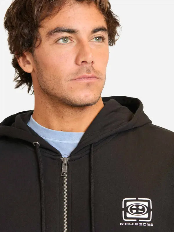 Poleron Hombre Square Cookie Black