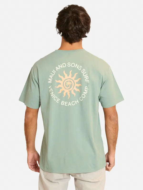 Polera Hombre Palm Radiance Military