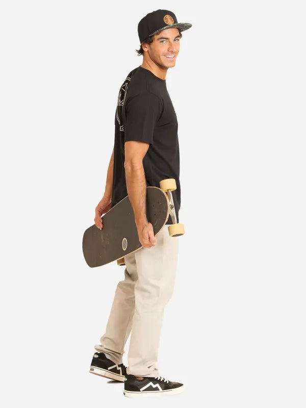 Polera Hombre Cookie Lines Black