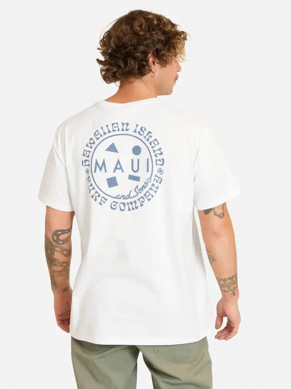 Polera Hombre Endless Wave White