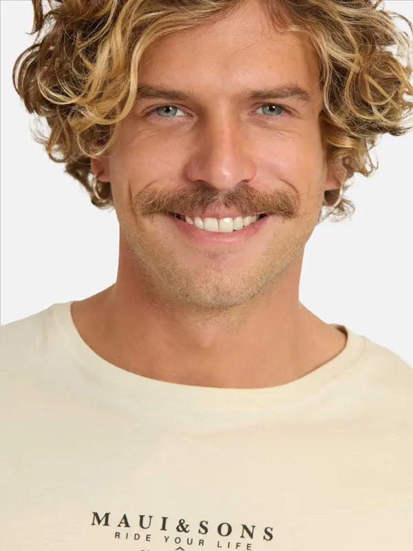 Polera Of Surfboard Beige