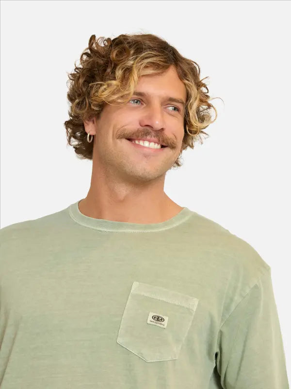 Polera Pigment Label Military