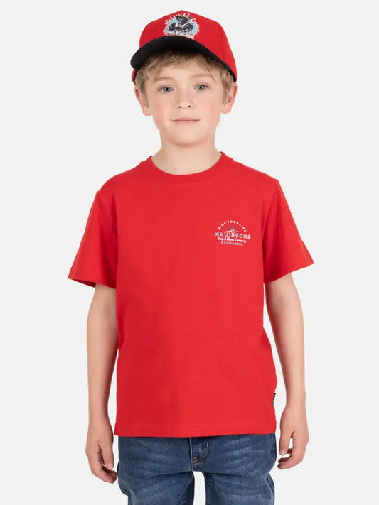 Polera Niño Wave Red