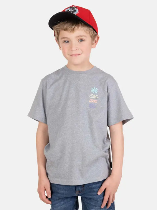 Polera Niño Tide Jive Grey