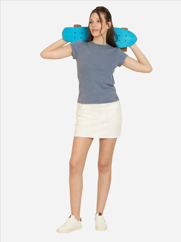 Polera Mujer Azure Bloom Blue