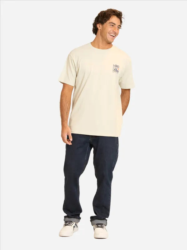 Polera Hombre Save The Planet Beige