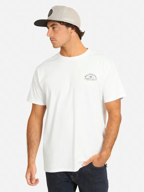 Polera Hombre Eco Surf White