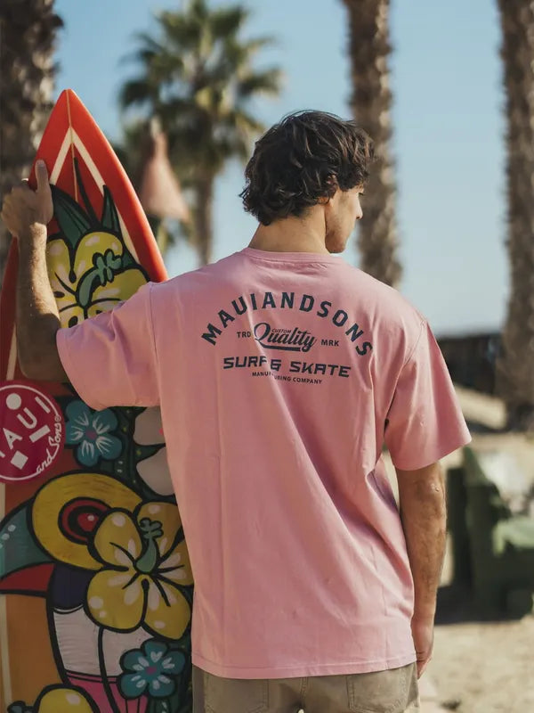 Polera Hombre Tried & True Pink