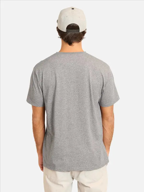Polera Hombre Textured Ride Grey