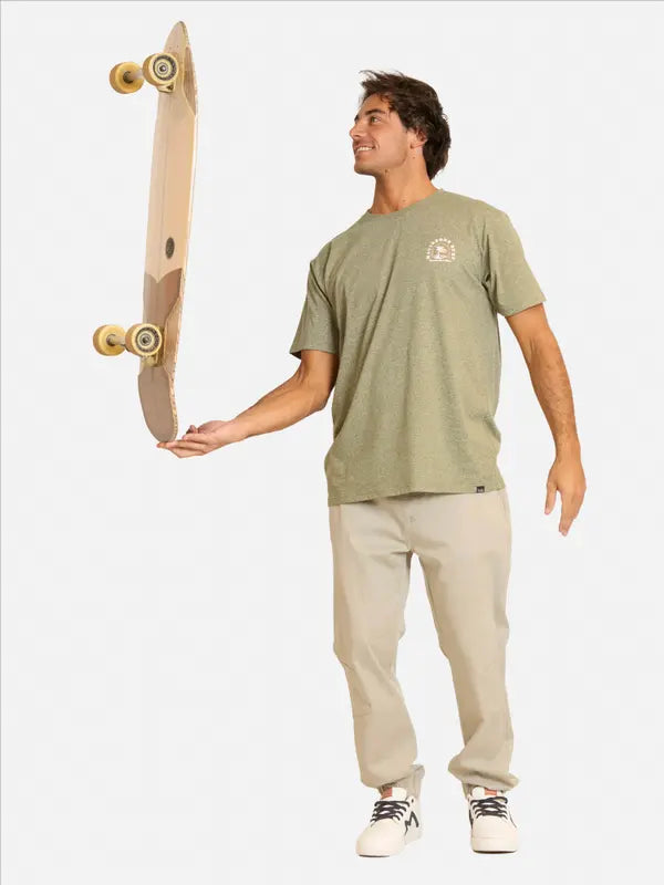 Polera Hombre Twist Wave Green