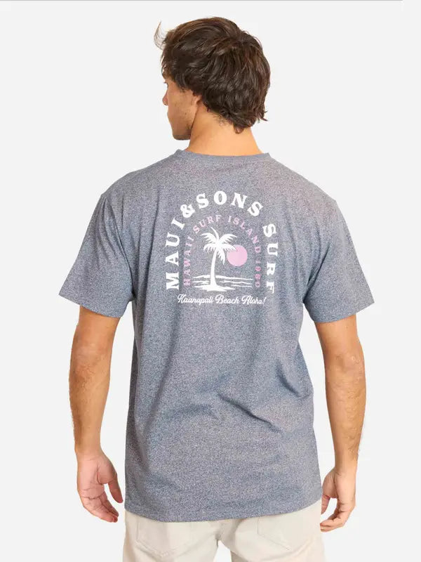 Polera Hombre Twist Wave Navy
