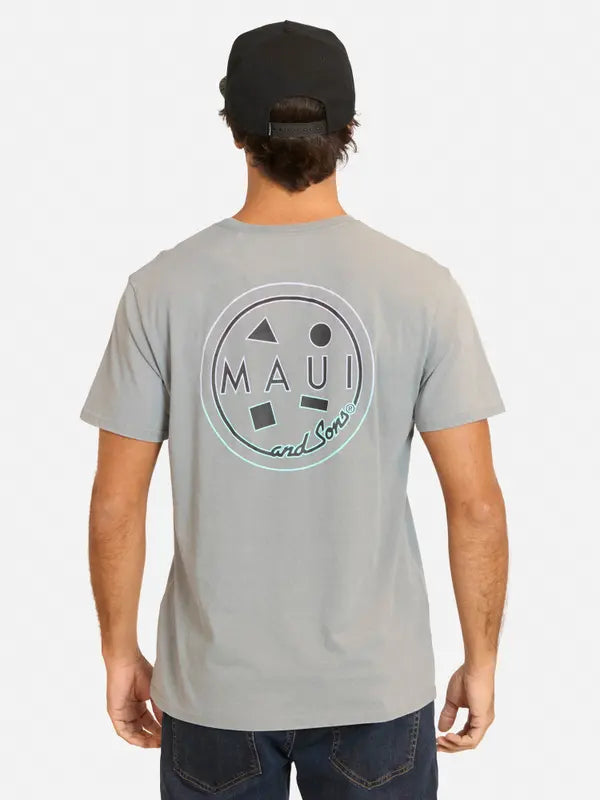 Polera Hombre Neon Cookie Grey