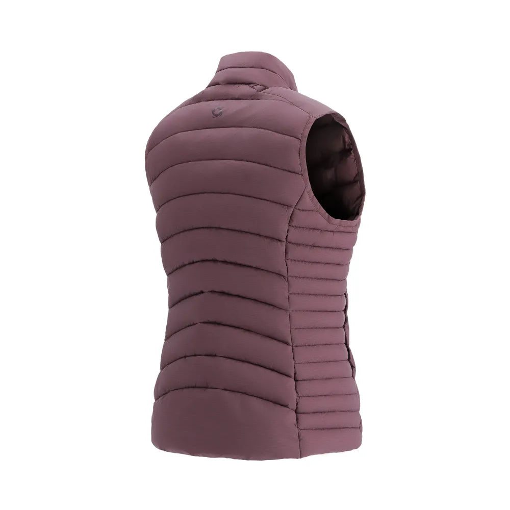 Parka Mujer Térmica Sin Mangas Aki Cerise