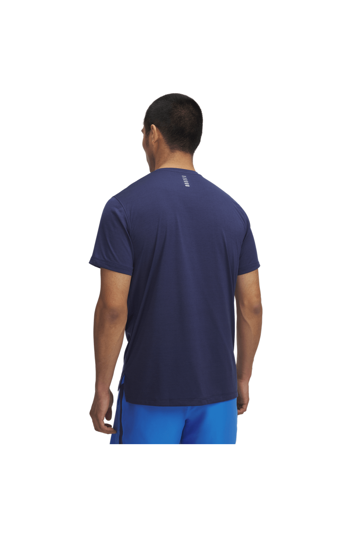 Polera Hombre Running Launch Shortsleeve Navy
