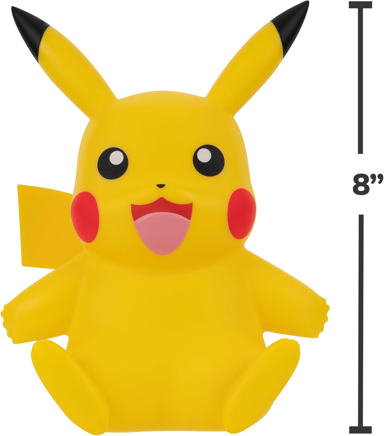 Pokémon Figura Pikachu – 8” Vinilo Coleccionable