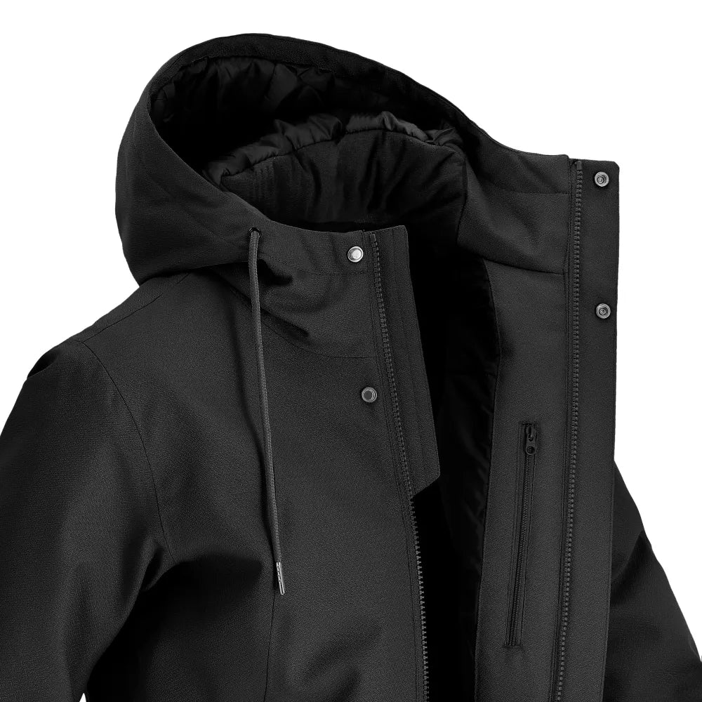 Parka Mujer Abrigo Eryx Negro