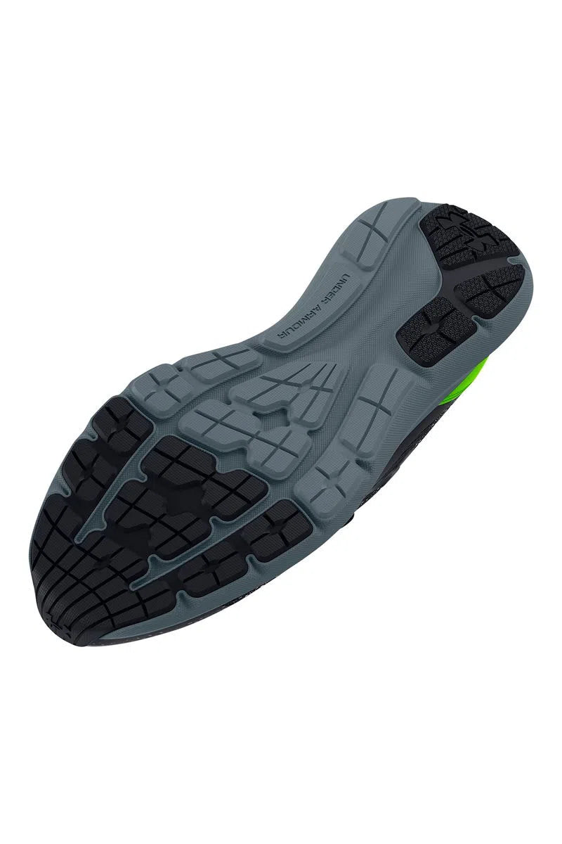Zapatillas Hombre Running UA Surge 3 Negro Verde