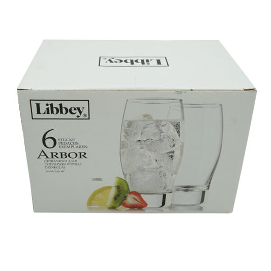 Set 6 Vasos Arbor Beverage 355ml