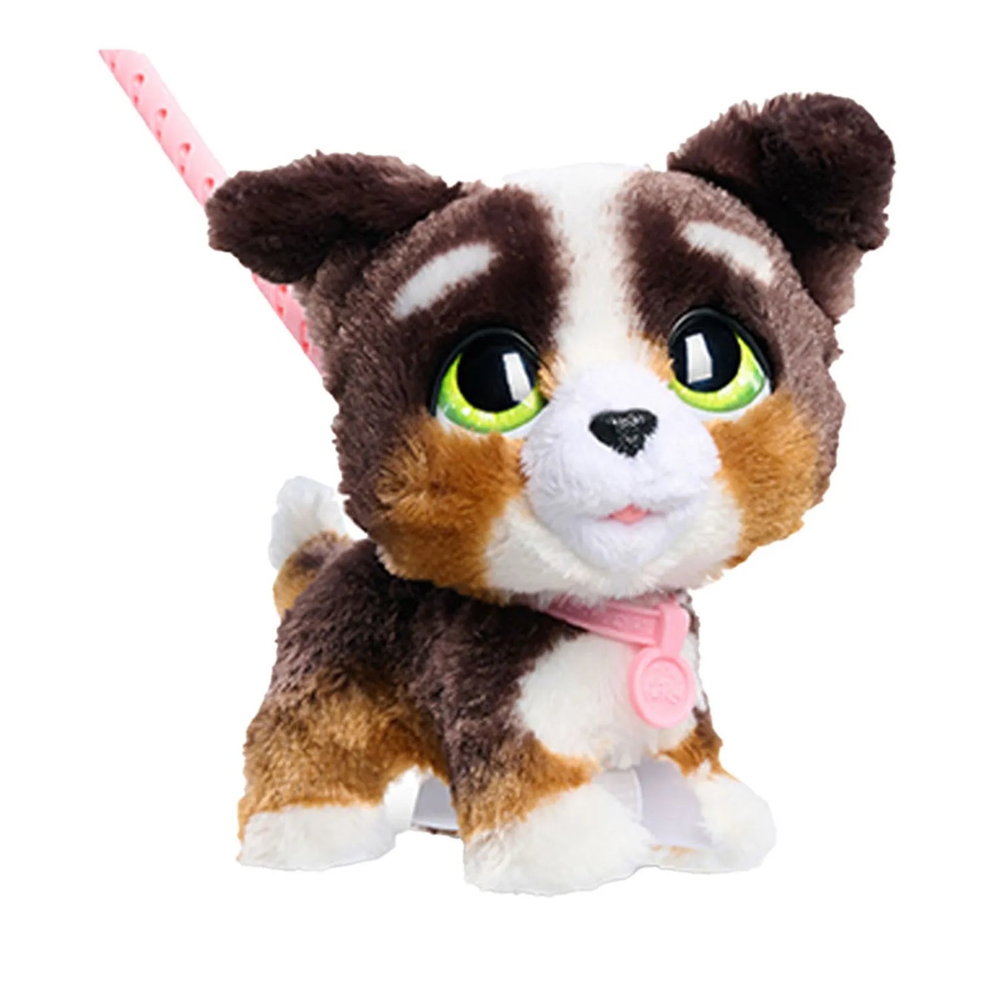 Peluche Interactivo Bernedoodle Que Habla y Camina 20,3 cm