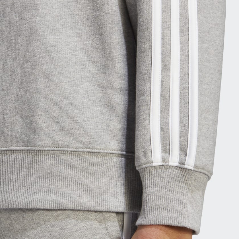 Polerón Mujer 3 Tiras Essentials Medium Grey Heather