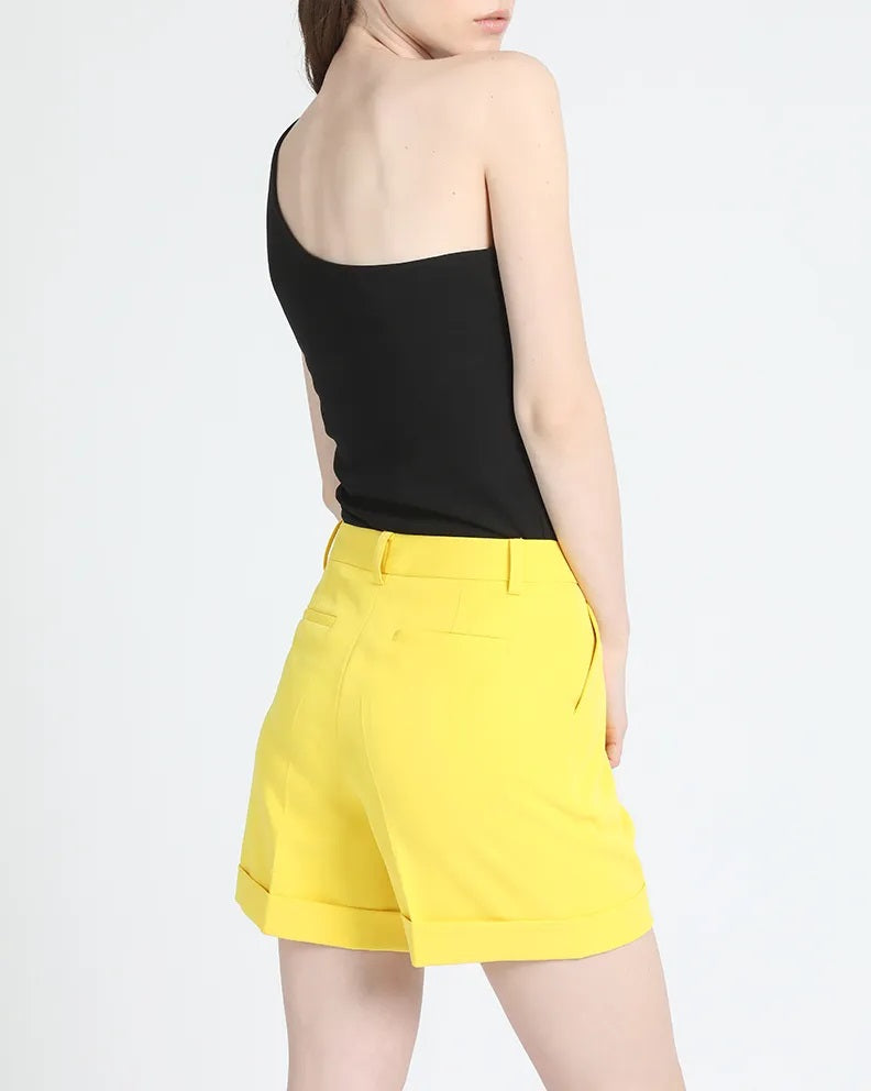 Short con Bastilla Amarillo
