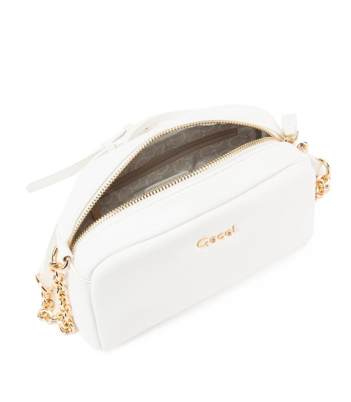 Cartera Mujer Bandolera Pequeña Blanco