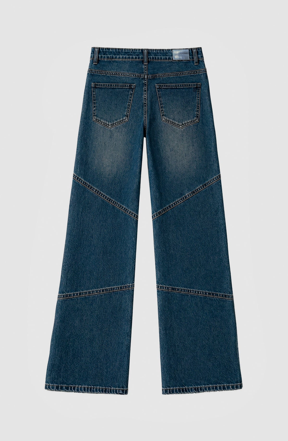 Pantalón Mujer Costuras Dark Blue
