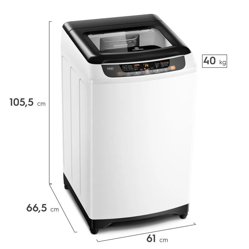 Lavadora Mademsa Carga Superior Blanca BZG 18 kg